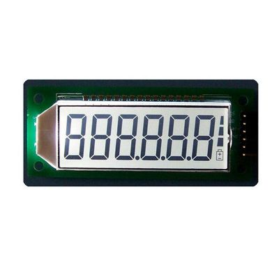 Electronic Components 3pcs White 6 Digit 7 Segment Digital 5V LCD Module Display Screen Board Build-in