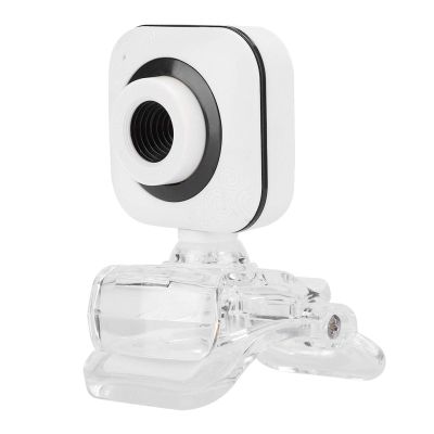 125 Web Camera, Full USB Webcam, USB FHD Web Computer Camera Built-in Microphone with Transparent Clip, Suitable for Online Teaching, Laptop PC Desktop