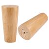 szzijia 4Pcs Wood Color Furniture Sofa Solid Wood Feet (Straight Feet) for Sofas, Cabinets, Tables, Bed Legs (12cm) view 4