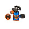 3 Legged Thing AirHed Vu Tripod Ball Head - 360 Degree Panning Base, Arca-Swiss Compatible Ball Head Suitable for Heavier Cameras and Longer Lenses with Visible Mechanism - Blue (AHVUB) view 2