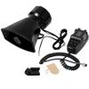 Car Siren Horn, 12V 120DB 7 Sounds Vehicle Siren with Mic PA Speaker System for Car Boat Van Truck Motorcycle RV view 1