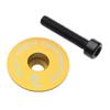 Wolf Tooth Components Ultralight Stem Cap Gold, 1 1/8In Steerer view 1