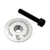 Wolf Tooth Components Ultralight Stem Cap Gold, 1 1/8In Steerer view 3