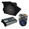 Harmony Audio Compatible with 1993-2002 Pontiac Firebird Coupe Driver Side 10" Kicker Bundle CompR CWR10 Sub Box Enclosure & Harmony HA-A800.1 Amp view 1