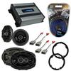 Kicker 43DSC69304 Compatible with Acura TL 2009-2014 Bundle with 43DSC6504 50W RMS Speakers HA-727800 (2) Harness HA-AK8 Install Kit HA-827805 6.5" Adapter Kit HA-A400.4 400W RMS Amp 70W RMS Speakers view 1
