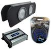 Harmony Audio Compatible with 2015-2023 Ford Mustang Coupe HA-R104 Dual 10" Loaded Custom Sub Box Enclosure with HA-A400.1 Amplifier view 1