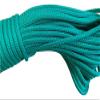 Double Braid Polyester Rope 1/4 Inch, Teal (100) view 1