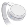 PHILIPS H5205 Over-Ear Wireless Headphones with 40mm Drivers, Lightweight Cushioned Headband White view 3