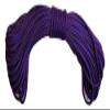 Double Braid Polyester Rope 1/4 Inch, Purple (100) view 2