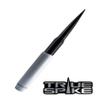 TRUE SPIKE 9 inch White Black TIP PENETRATOR Fat Bullet Antenna with Anti-Theft + Copper Coil in Heavy Gauge CNC Machined Billet Aluminum Short Compatible with Ford Raptor F-150 view 4