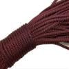 Double Braid Polyester Rope 1/4 Inch, Burgundy (300) view 1