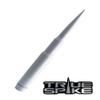 TRUE SPIKE 9 inch White PENETRATOR Fat Bullet Antenna with Anti-Theft + Copper Coil in Heavy Gauge CNC Machined Billet Aluminum Short Compatible with Ford Raptor F-150 view 4