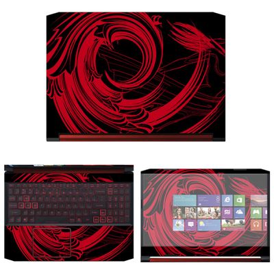 Decalrus - Protective Decal Abstract Rose Skin Sticker for Acer Nitro 5 AN515-54 (15.6" Screen) case Cover wrap ACnitro5_AN515-54-91