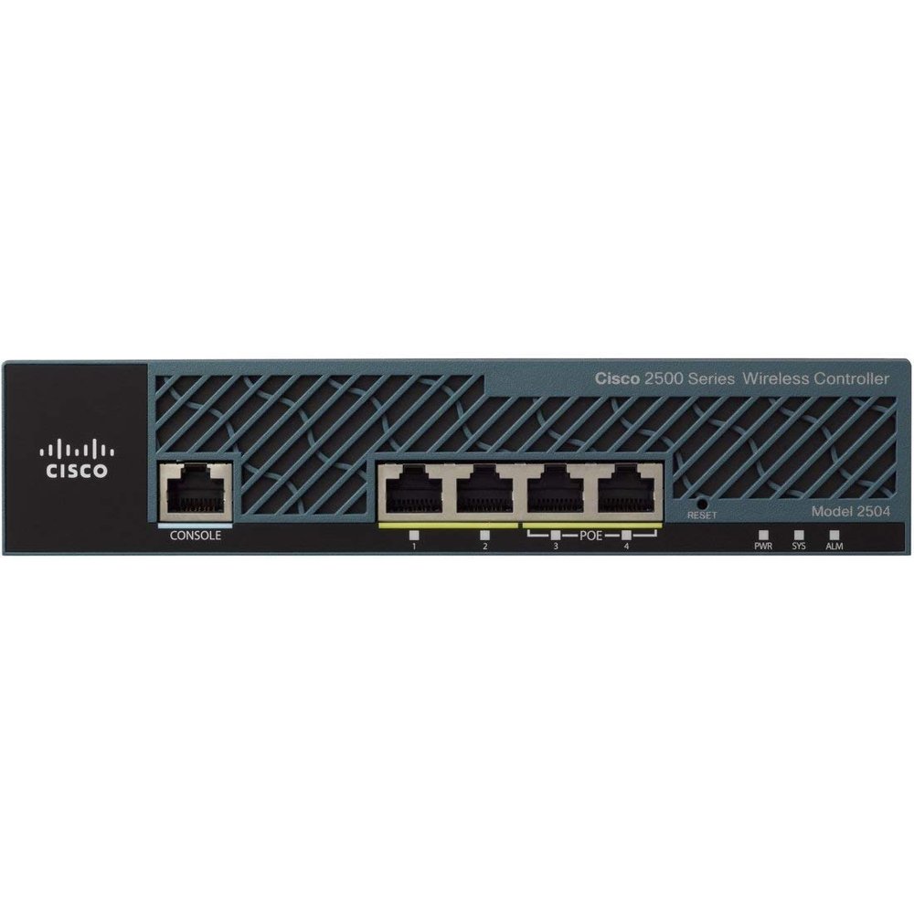 Cisco AIR-CT2504-15-K9 2504 Wireless Controller with 15 AP (Renewed)