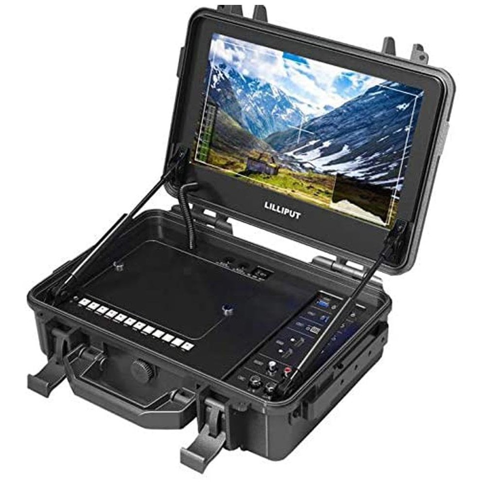 LILLIPUT BM120-4KS 12.5" 4K Monitor with 3D LUTS and HDR 4K Ultra-HD Native Resolution, Cover 137% Rec709 97% NTSC 90% DCI-P3 Color Space Color Space Peaking False Color & Time Code