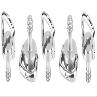 5 Pack Leofoto Torque Master 1/4" D Ring Comfort Wide Handle SS Screw for Tripod QR Plate Stainless Steel