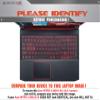Decalrus - Protective Decal Flames Skin Sticker for Acer Nitro 5 AN515-54 (15.6" Screen) case Cover wrap ACnitro5_AN515-54-123 view 2