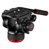 Manfrotto 504X Fluid Video Head with Carbon Fiber Twin Leg Video Tripod and Ground Spreader view 4