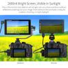 FEELWORLD LUT6 6 Inch 2600nits HDR 3D LUT Touch Screen DSLR Camera Field Monitor with Waveform VectorScope Histogram 4K HDMI Input Output 1920X1080 view 2
