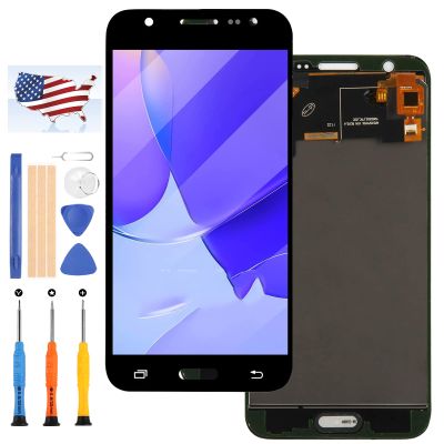 TFT for Samsung Galaxy J5 2015 J500 Screen Replacement J500F SM-J500F 500Y J500M LCD Display Parts Assembly Touch Sensor Digitizer Glass Lens Kit (TFT Black)