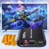 BolAAzuL HDMI Audio Extractor 4K@30Hz, HDMI 1.4 to Optical Toslink & Coaxial SPDIF Audio Converter Adapter - Supports 5.1 CH Audio, EDID Management -Not Support ARC eARC or CEC view 3