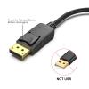 BENFEI 4K DisplayPort to HDMI Adapter 5 Pack, Uni-Directional DP 1.2 Computer to HDMI 1.4 Screen Gold-Plated DP Display Port to HDMI Adapter (Male to Female) Compatible with Lenovo Dell HP Passive view 3