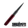 TRUE SPIKE 9 inch RED Gunmetal TIP PENETRATOR Fat Bullet Antenna with Anti-Theft + Copper Coil in Heavy Gauge CNC Machined Billet Aluminum Short Compatible with Dodge Ram 1500 2500 3500 view 4