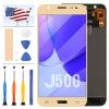 TFT for Samsung Galaxy J5 2015 J500 Screen Replacement J500F SM-J500F 500Y J500M LCD Display Parts Assembly Touch Sensor Digitizer Glass Lens Kit (TFT Gold) view 1