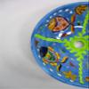 14" round TALAVERA VESSEL SINK Mexican handmade ceramic bathroom basin, folk art view 3