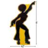 Fun Express Disco Dancers Silhouette Stand UP - Party Decor - 1 Piece view 2