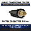 9-Inch Antenna Mast Black for Ford Escape (2013-2019)  Highly Durable Premium Short Antenna  Car Wash-Proof Radio Antenna for FM AM  Rugged Design  Ford Escape Accessories view 2