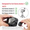 JJC Dual USB-C 3.5mm Mic Adapter for DJI Osmo Action 1 (Only),Not Compatible with DJI Osmo Action 2 3 4,Audio Adapter Vlogging Accessories for OSMO Action 1 Camera (Only) view 2