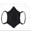 Universal Cloth Face Masks Reusable Dust & Allergy Masks 100% Cotton, 2 Layer, Washable, for Teens & Adults Protects from Dust, Pollen, Pet Dander & More (Black, Large- Pack of 4) view 4