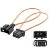 juerly Most Fiber Optic Optical Loop Bypass Female & Male Adapter Universal Connector for Radio and Audio Mercedes BMW VW Audi Porsche SOS FIX view 1