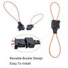 juerly Most Fiber Optic Optical Loop Bypass Female & Male Adapter Universal Connector for Radio and Audio Mercedes BMW VW Audi Porsche SOS FIX view 2