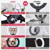 18 inch LED Ring Light with Tripod Stand Dimmable Makeup Selfie Ring Light for Studio Portrait YouTube Vlog Video Shooting with Carrying Bag and Remote Controller, CRI 90 view 4