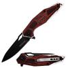 GIFTS INFINITY Customized Engraved Pocket Folding Knife - Groomsmen Wedding Party Monogrammed (GI-70RW) view 1