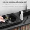 Cuifati Record Cleaner Brush,Audio Record Cleaner Brush Anti Static Record Cleaner Cleaning Brush Dust Remover for Record Player, Environmentally Friendly Formula view 2