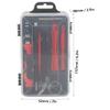 Marhynchus 115 in 1 Screwdriver Set Mobile Device Repair Kits Multifunctional Watch Phone Repairing Removal Hand Tool(Red) view 2