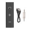 hong Bluetooth Audio Receiver, Collar Clip Bluetooth Audio Adapter, Black for Headphone for Car Speaker view 3