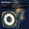 Eboxer-1 3 Inch Mini Full Frequency Audio Speaker, 5W High Sensitivity Loudspeaker, Full Range Audio Speaker Stereo Woofer, Home Stereo Woofer for Multimedia Sound Box DIY view 2