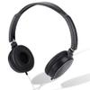 ASHATA Eboxer Wired Over Ear Headphone Noise Cancelling Headset for PC Support FM Automatic Search, Foldable Headset with 3.5mm Cable for Travel, Work, Play Game, etc view 1