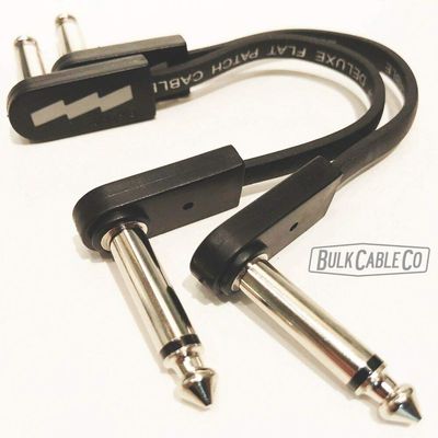 2 Pcs of EBS Flat Patch Cables - 4" (3.94") PCF-DL10 Deluxe - Thin RA/RA Cable