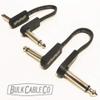2 Pcs of EBS Flat Patch Cables - 4" (3.94") PCF-DL10 Deluxe - Thin RA/RA Cable view 4