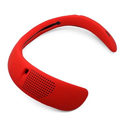ZALUJMUS Silicone Protective Case Cover Compatible with Bose Soundwear Companion Wearable Speaker (Red)