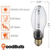 GoodBulb 50-Watt High Pressure Sodium HID Light Bulb | E39 Base ED23 1/2 ANSI Code S68 | 2000K Warm White Light Color | Clear Finish | 24000 Life Hours | Pack of 2 Bulbs view 2