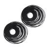 MEFONKOU Recorder Rubber Belts 40-135mm for Tape Machine1mm Width 100 Pcs view 1