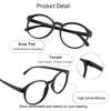 Blue Light Blocking Glasses, Anti Eyestrain, TV Glasses for Women, Anti UV, Anti Glare view 3