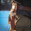No.3 Dangler with Cognac Belt XL Loop view 4