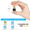 USB Bluetooth 5.0 Adapter Dongle,Wireless Bluetooth Transmitter Receiver for PC Laptop Computer Desktop Stereo Music Skype Call Keyboard Mouse Support All Windows 10/8 / 8.1/7 view 2